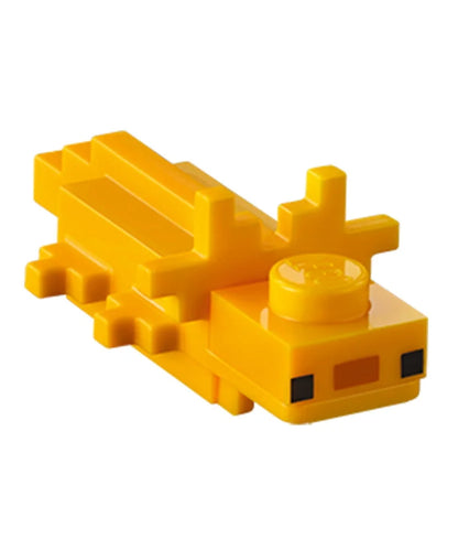 Rivista LEGO Minecraft XXL Special n. 1 + MEGA SET : Caverna di Speleotemi con Steve, Creeper e un Axolotl