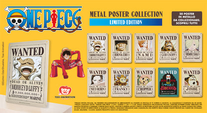 I tesori di “One Piece” Metal Poster in rilievo in 3D (Tv Sorrisi 2025)