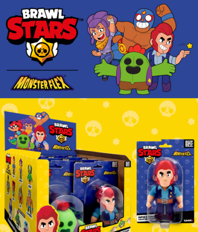Personaggi BRAWL STARS - Monsterflex - Supercel 2025