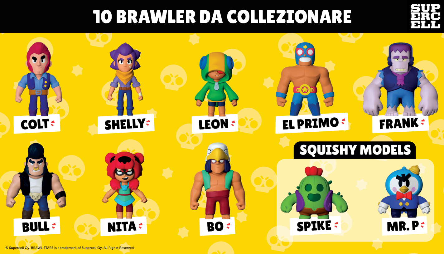 Personaggi BRAWL STARS - Monsterflex - Supercel 2025