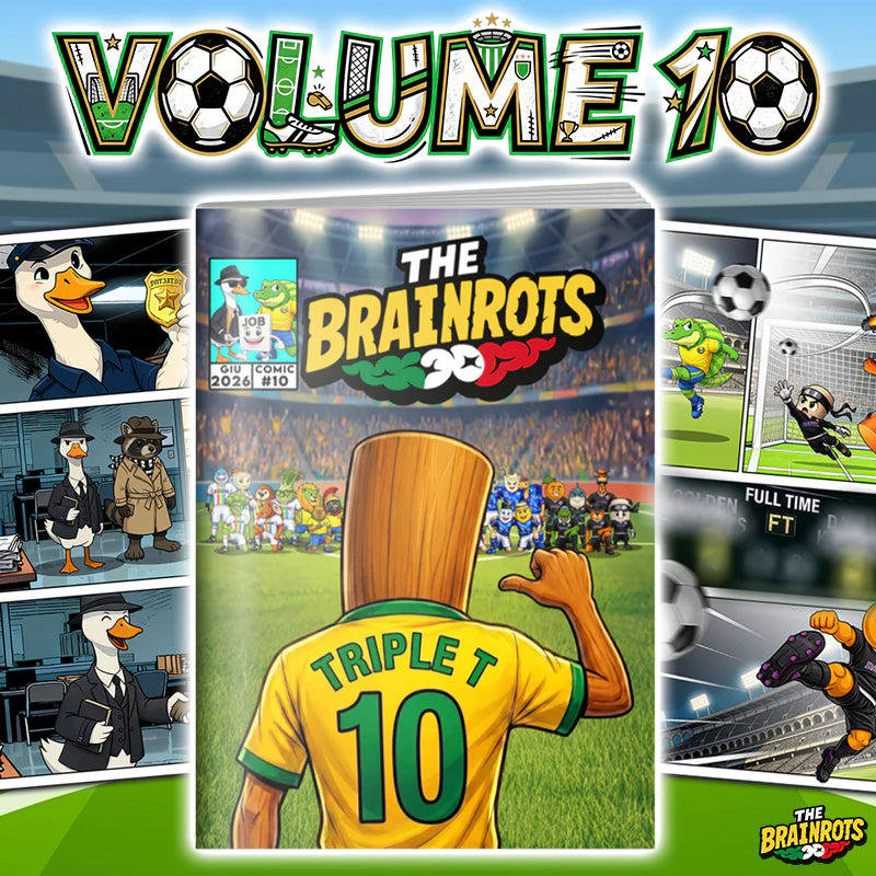 [Preordine] Fumetto The Brainrots n. 10 (Giugno 2026)