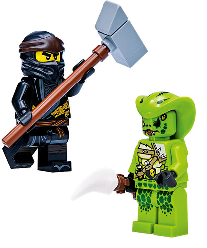 Rivista LEGO NINJAGO LEGACY HERO n.1 - COLE vs LASHA