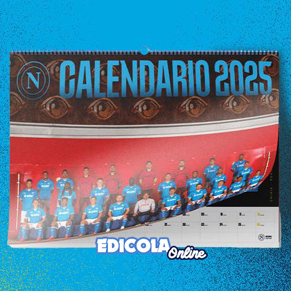 Calendrier officiel de football du SSC Napoli 2025 (Précommande)