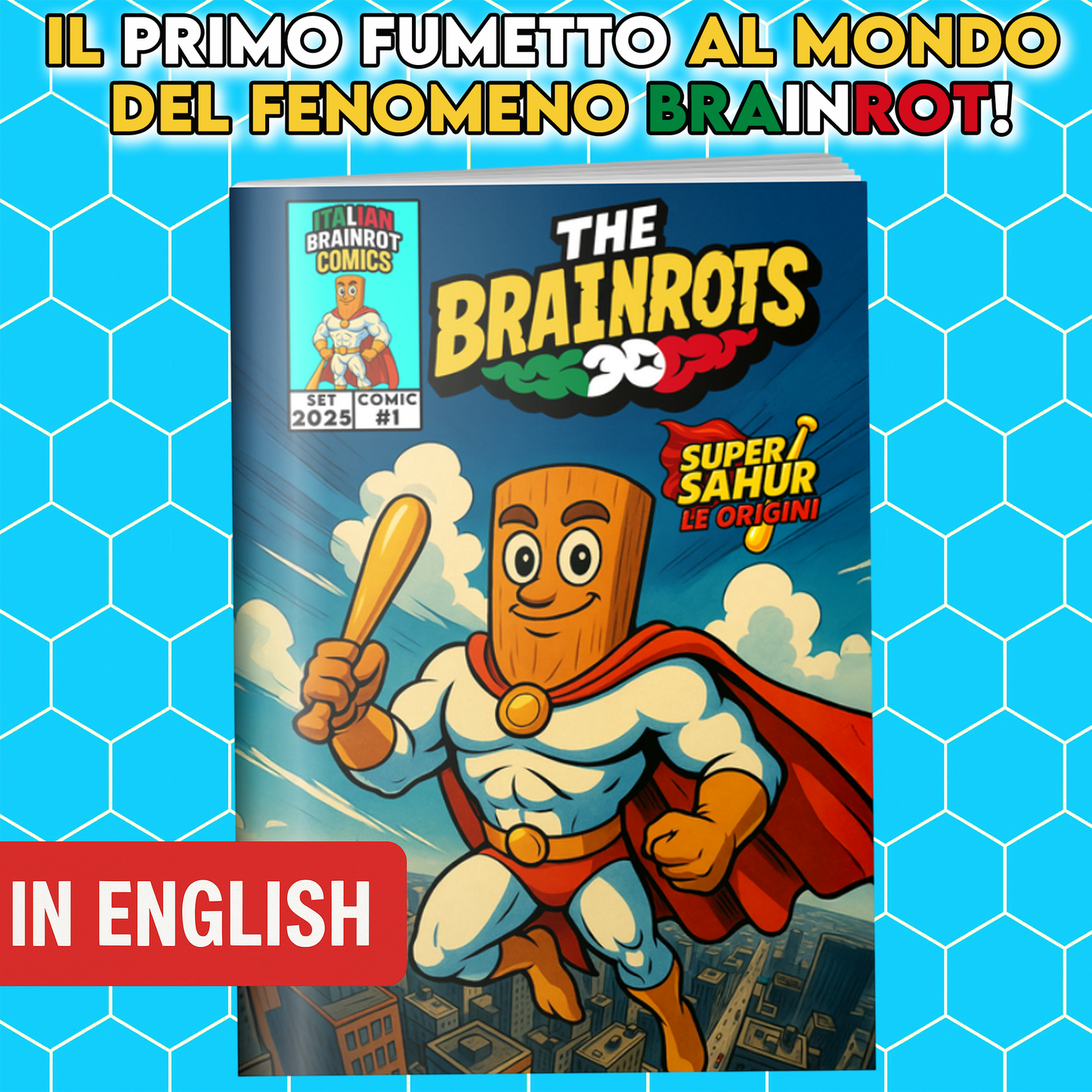 Fumetto THE BRAINROTS - n. 1 (Settembre 2025) - by Italian Brainrot Comics [Card Super Sahur]]