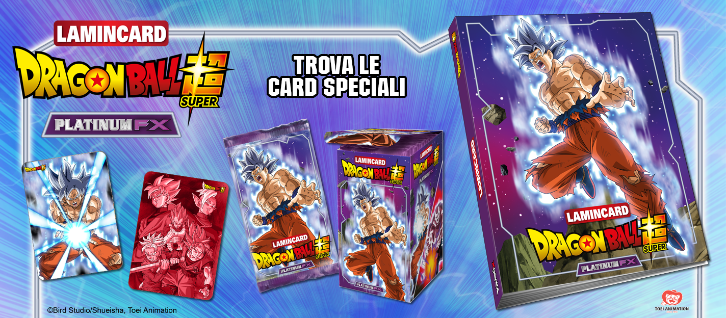 Bustine e/o Album Raccoglitore Vuoto di Dragon Ball Platinium Fx (2023)