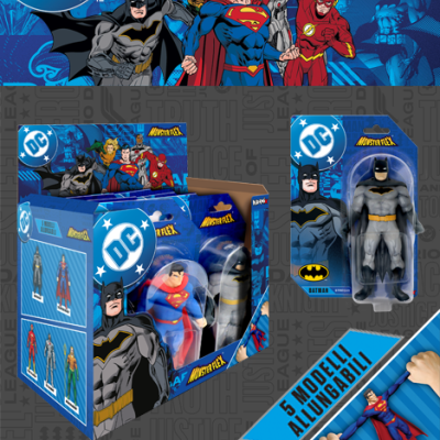 Scegli personaggio DC MONSTERFLEX Action Figure allungabili