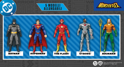 Scegli personaggio DC MONSTERFLEX Action Figure allungabili