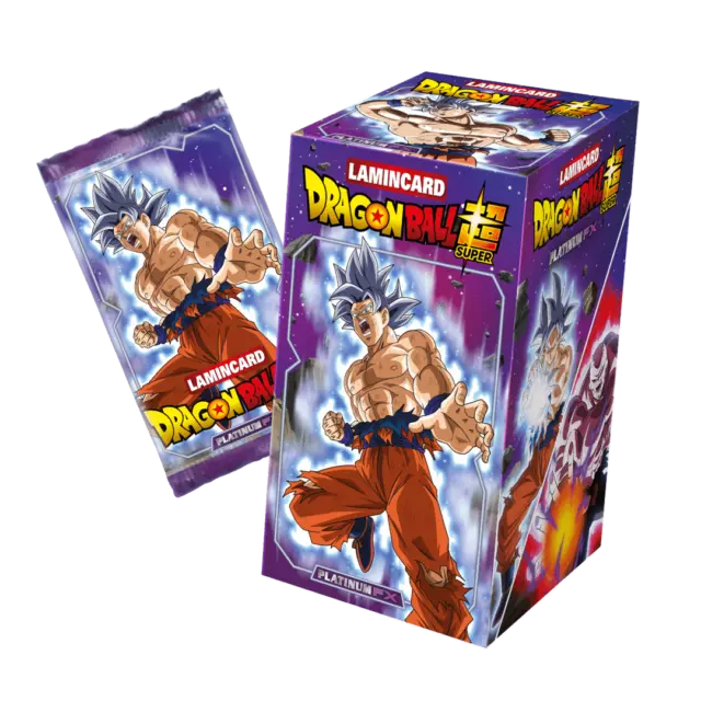 SCATOLA BOX DA 20 BUSTINE LAMINCARD DRAGON BALL SUPER PLATINUM FX DIRAMIX (spedito senza scatola SCATOLA BOX DA 20 BUSTINE LAMINCARD DRAGON BALL SUPER PLATINUM FX DIRAMIX (spedito senza scatola
