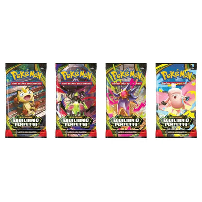 Single Pokémon ITA Sealed Packets - 3 Expansion Game Cards in Italian