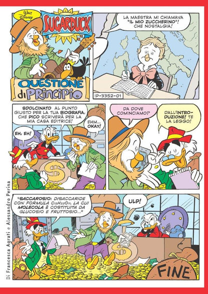 Topolino libretto n. 3358 - Copertina dedicata a Zucchero