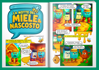 Fumetto THE BRAINROTS - n. 0 numero Zero by Italian Brainrot Comics [Card Gommosoup]