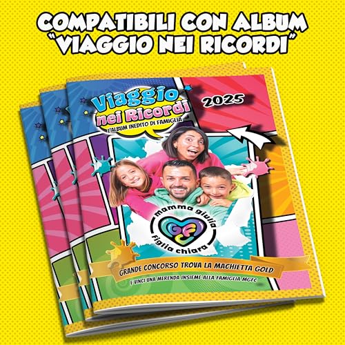 Set Album e/o bustine sigillate di Figurine Mamma Giulia e figlia Chiara