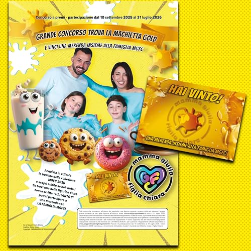 Set Album e/o bustine sigillate di Figurine Mamma Giulia e figlia Chiara