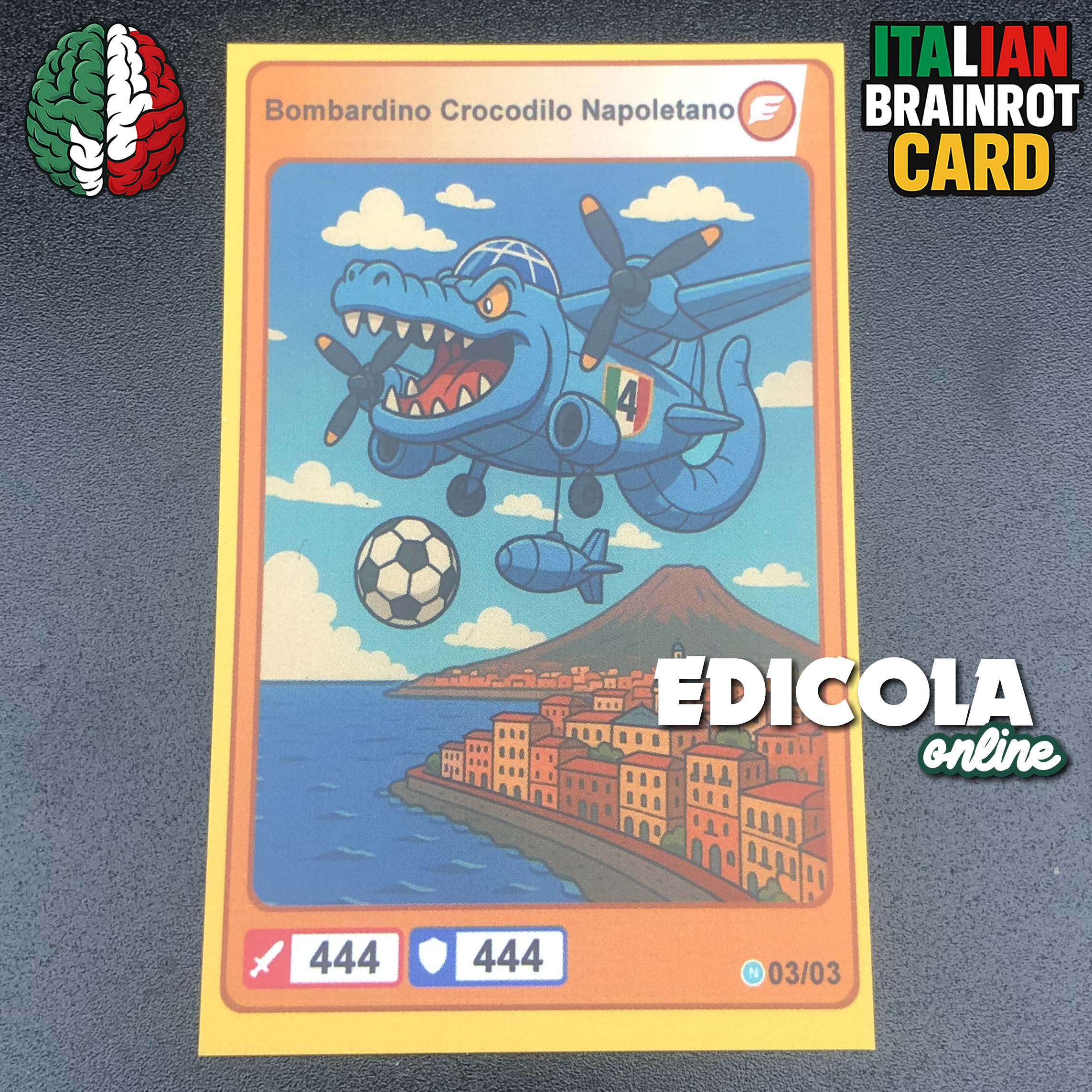 Steal A Brainrot Cards Italian Brainrot Panini Skifidol Italian