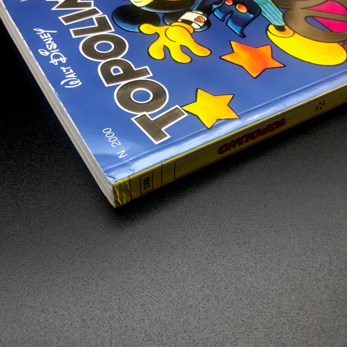 Bande dessinée MICKEY MOUSE n. 2000 Variante de collection Gold Gold Cover Rare Cover