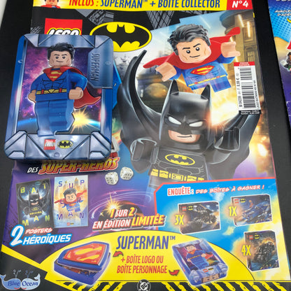 Rivista LEGO BATMAN n. 9 - TIN BOX LIMITED EDITION SUPERMAN