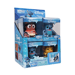 BOOKSY Disney – Personaggio action figure 3D con libretto all’interno
