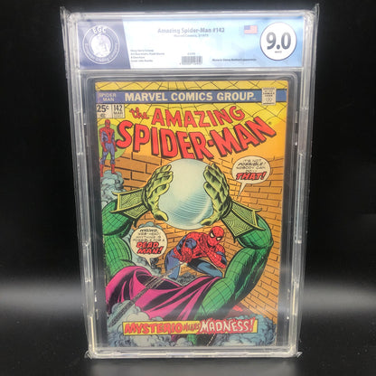 Fumetti Gradati EGC : The Amazing Spider-Man #142 - EGC 9.0 - Dead Man's Bluff!  - Prima edizione 1975
