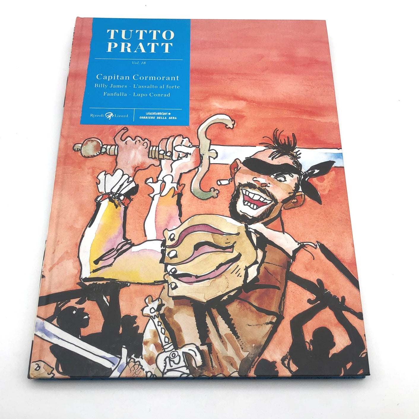 Libro Cartonato a fumetti - TUTTO PRATT Vol. 18 Capitan Cormorant - Hugo Pratt