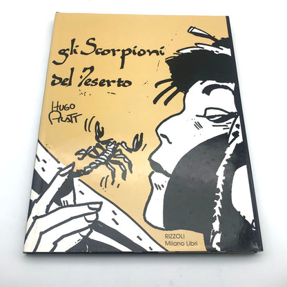 Libro Cartonato a fumetti - Gli Scorpioni del Desetro - Hugo Pratt