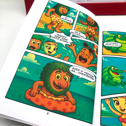 Tavola Originale del Fumetto "THE BRAINROT" n. 0 pag. 8 (zero pagina 8) Firmata