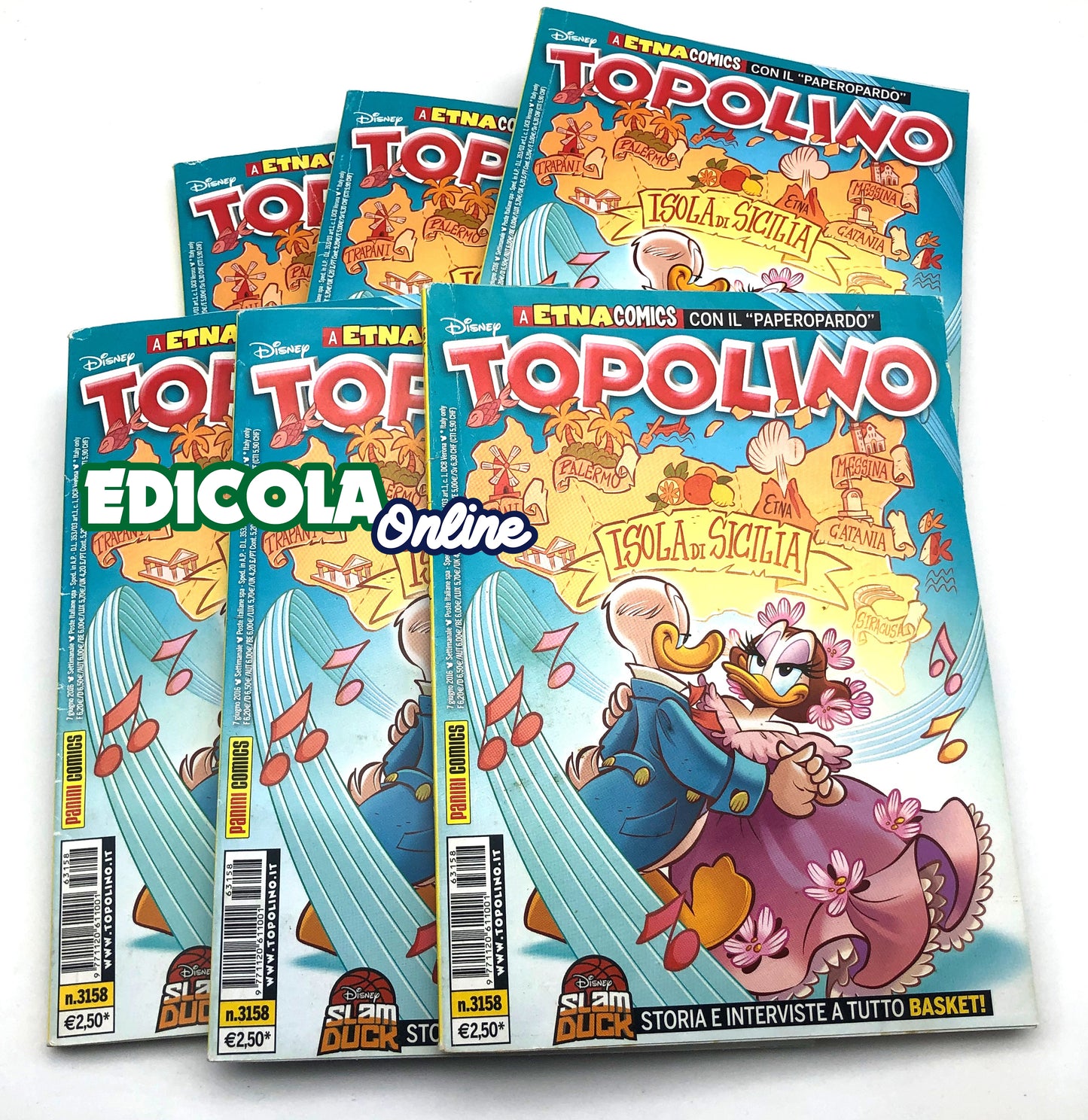 Livret de bande dessinée MICKEY MOUSE n°. 3576 de la collection de variantes Etna Comics 2024 Rare