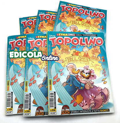 Livret de bande dessinée MICKEY MOUSE n°. 3576 de la collection de variantes Etna Comics 2024 Rare