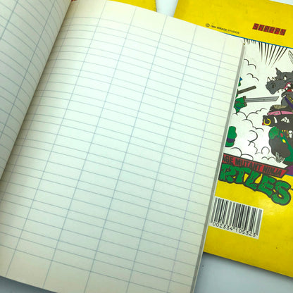 Set 3 quaderni vintage (non scritti) a righe TURTLES - Teenage Mutant Ninja