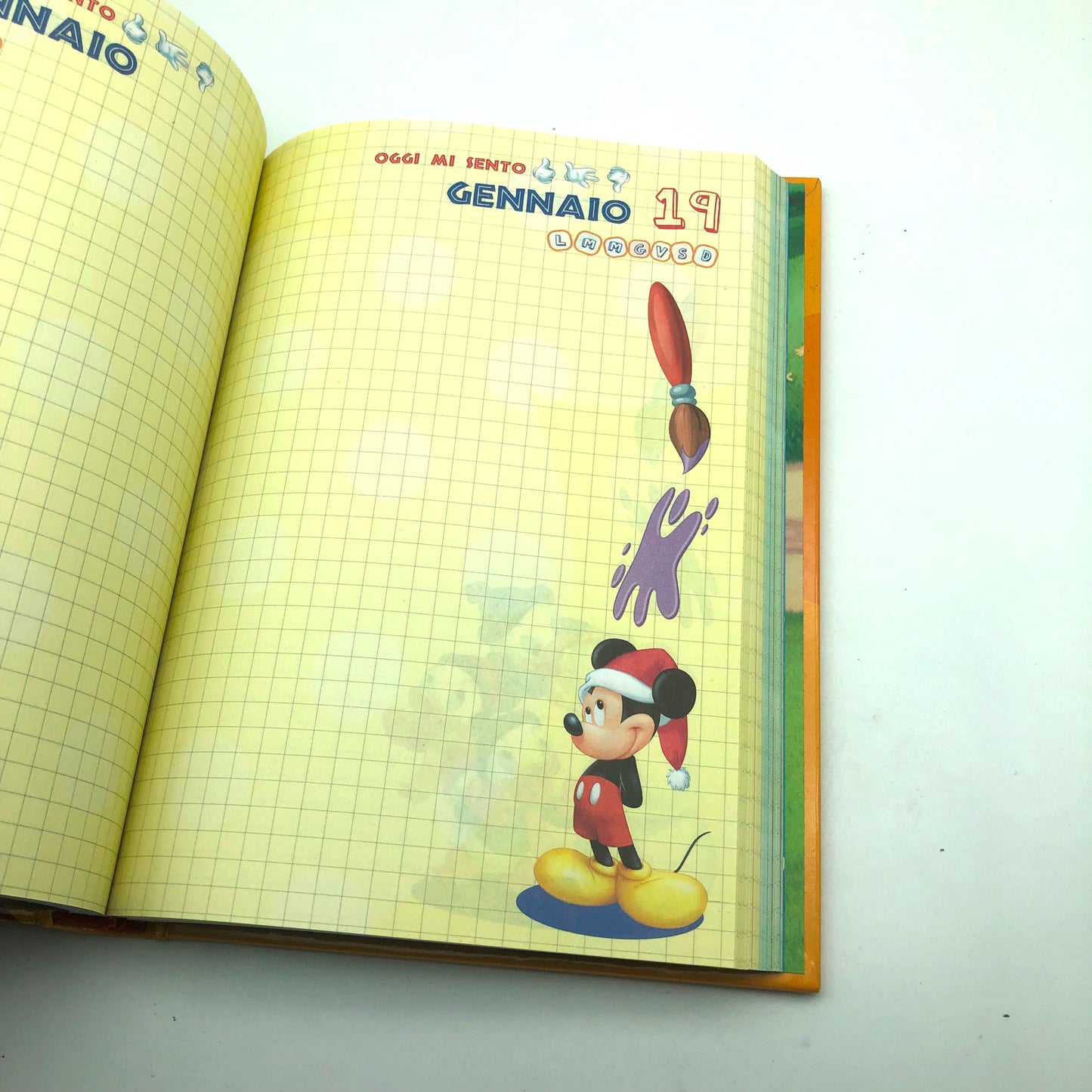 Diario Scolastico TOPOLINO Disney - Mai usato - Da Settembre a Luglio
