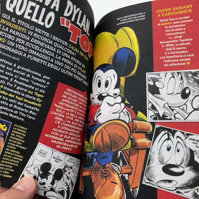 Stock Lotto Fumetti Libretto TOPOLINO