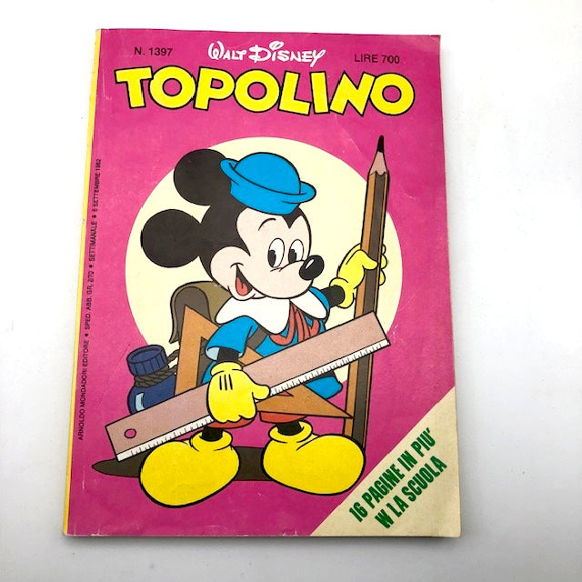Stock Lotto Fumetti Libretto TOPOLINO