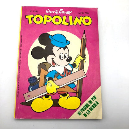 Stock Lotto Fumetti Libretto TOPOLINO