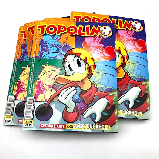 Topolino 3198 – Storia dedicata ad Andy Duckhol & Topo Maltese