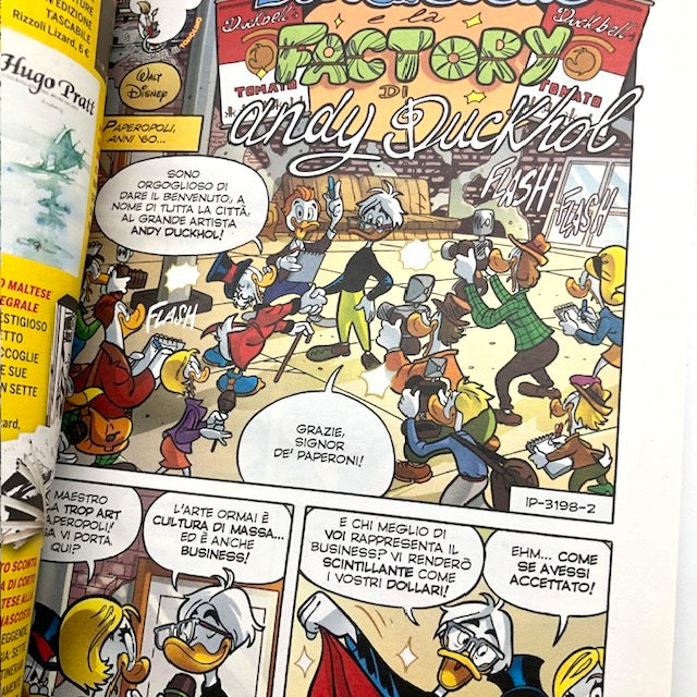 Topolino 3198 – Storia dedicata ad Andy Duckhol & Topo Maltese