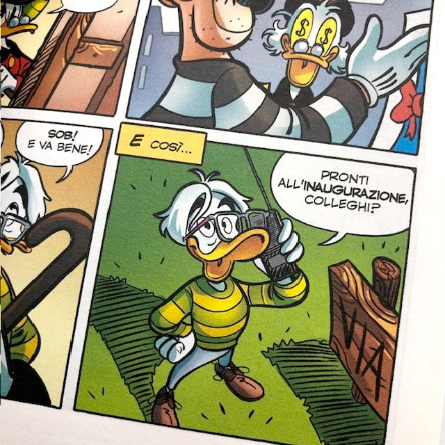 Topolino 3198 – Storia dedicata ad Andy Duckhol & Topo Maltese