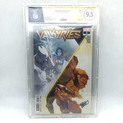 Fumetti Gradati EGC : The Mighty VALKYRYIES #2 - Autografato da Erica D'Urso - EGC 9.5 - Prima edizione 2021
