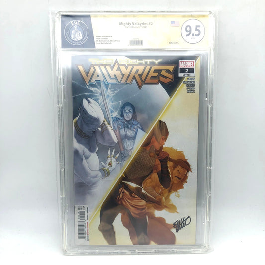 Fumetti Gradati EGC : The Mighty VALKYRYIES #2 - Autografato da Erica D'Urso - EGC 9.5 - Prima edizione 2021