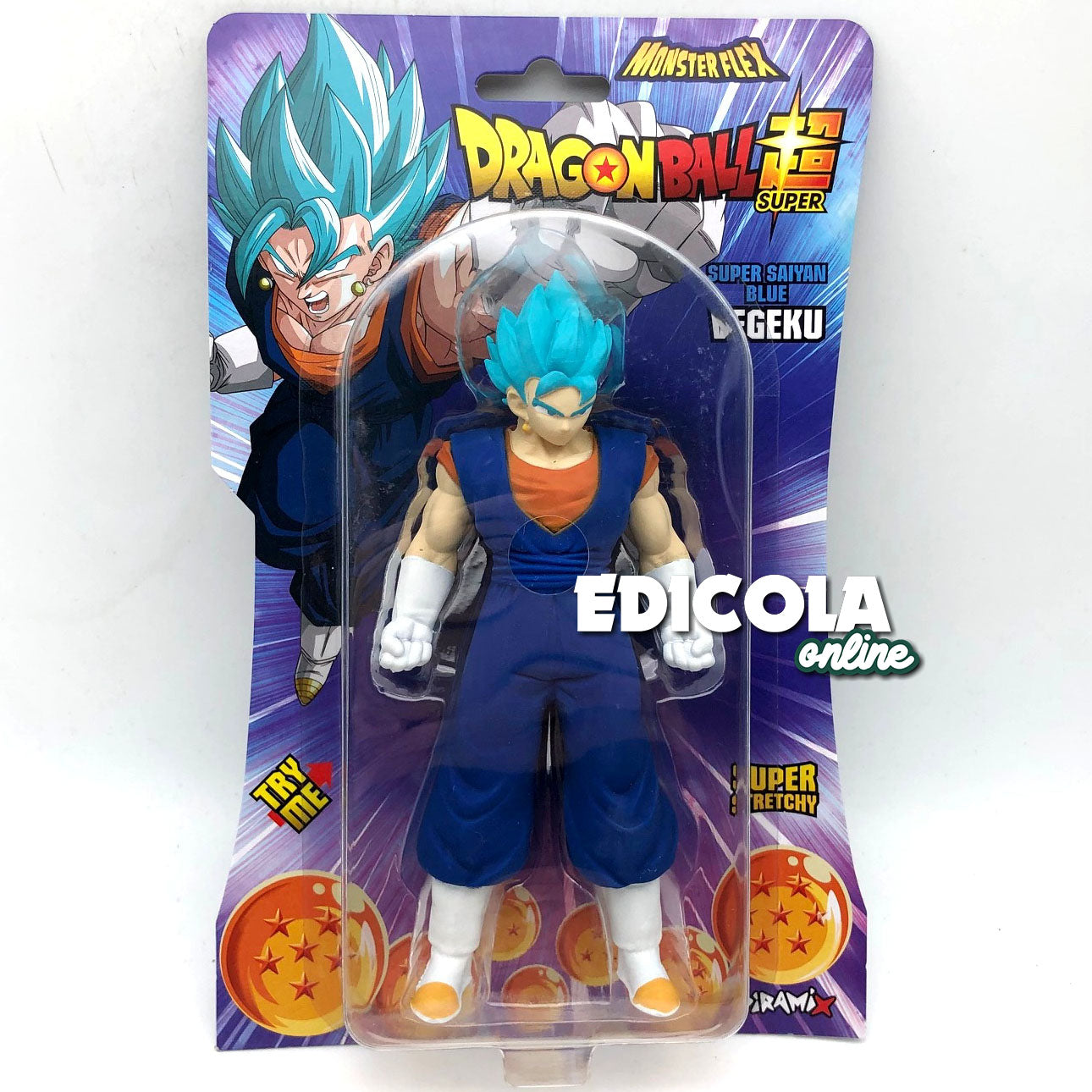 Personaggi DRAGONBALL Serie 2 2026 - Action Figure 3D Super Allungabili Monsterflex Goku Manga (Copia)
