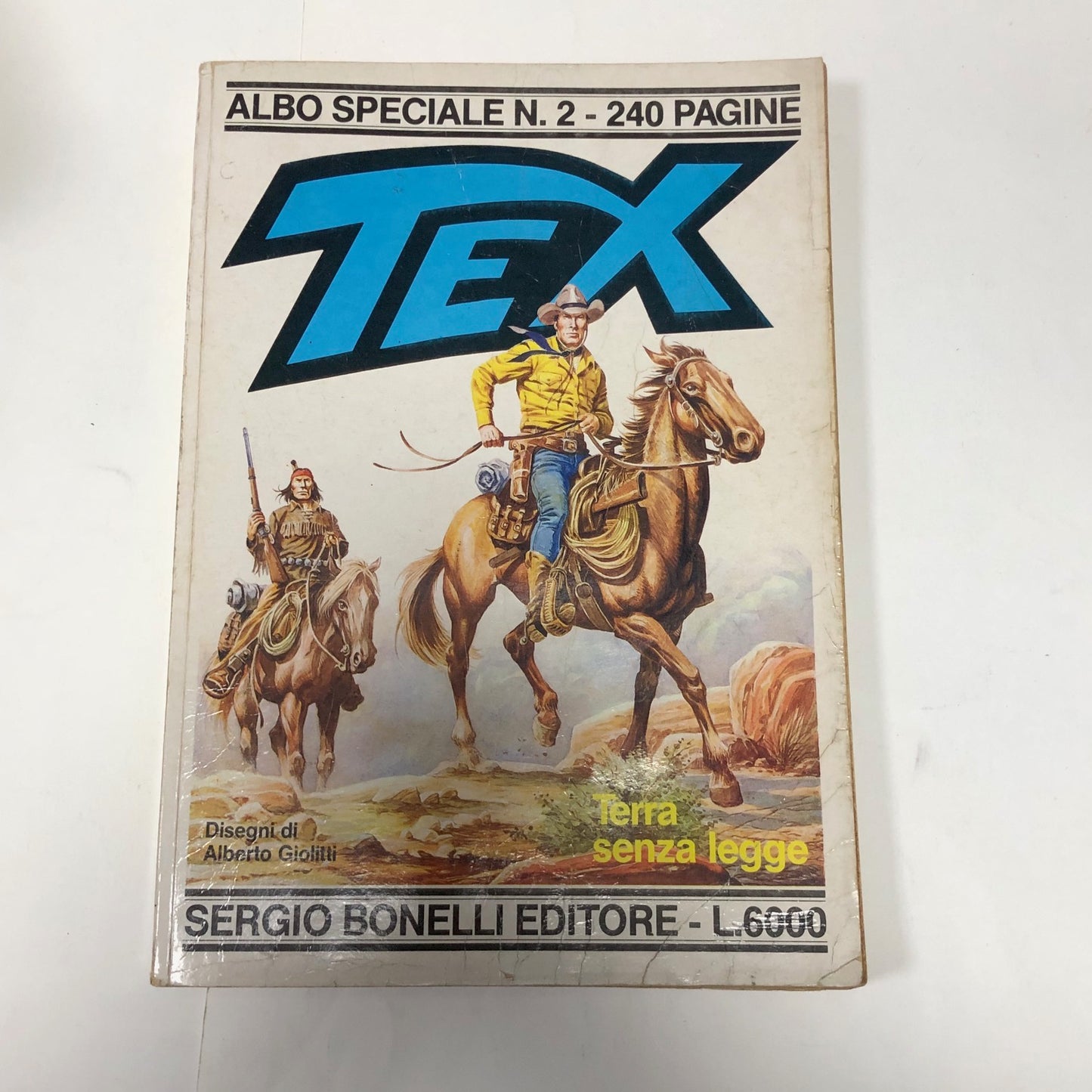 Comics SONDERBUCH Giant TEX WILLER Lot Rare Texone Gebrauchte Erstausgabe