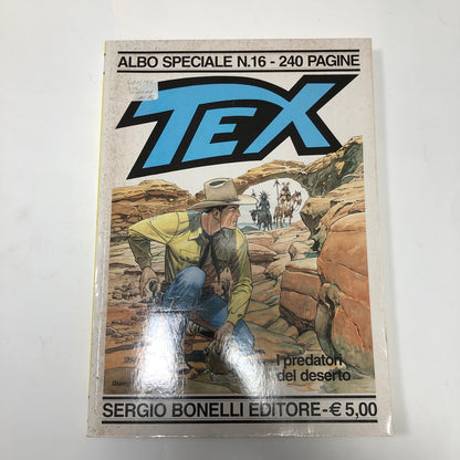Comics SONDERBUCH Giant TEX WILLER Lot Rare Texone Gebrauchte Erstausgabe
