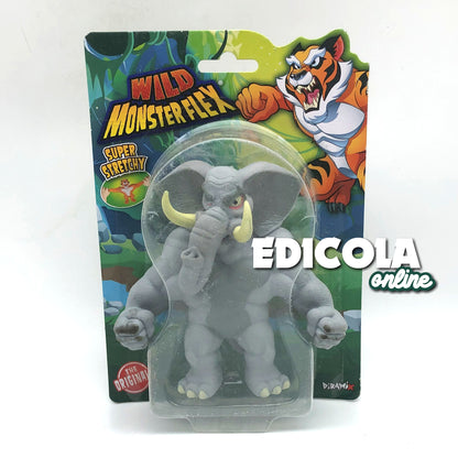Personaggi WILD MONSTER FLEX Monsterflex Allungamostri Allungabili Blisterati