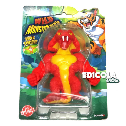Personaggi WILD MONSTER FLEX Monsterflex Allungamostri Allungabili Blisterati