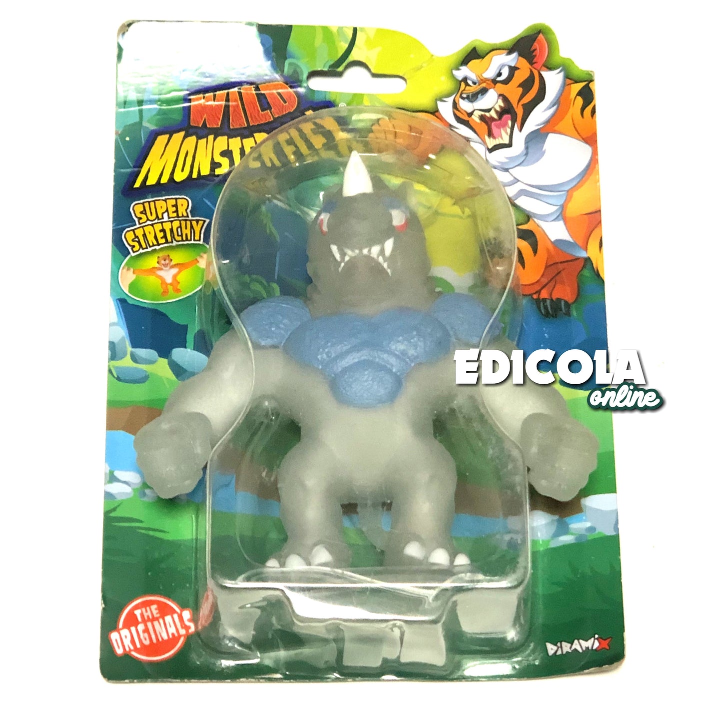 Personaggi WILD MONSTER FLEX Monsterflex Allungamostri Allungabili Blisterati