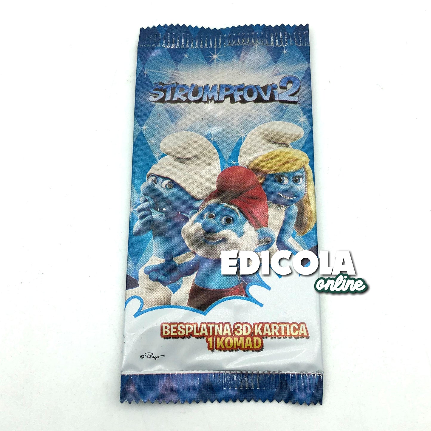 Bustina Sigillata 1 Card – Štrumpfovi 2 (I Puffi 2) – Croazia 2013