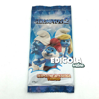 Bustina Sigillata 1 Card – Štrumpfovi 2 (I Puffi 2) – Croazia 2013