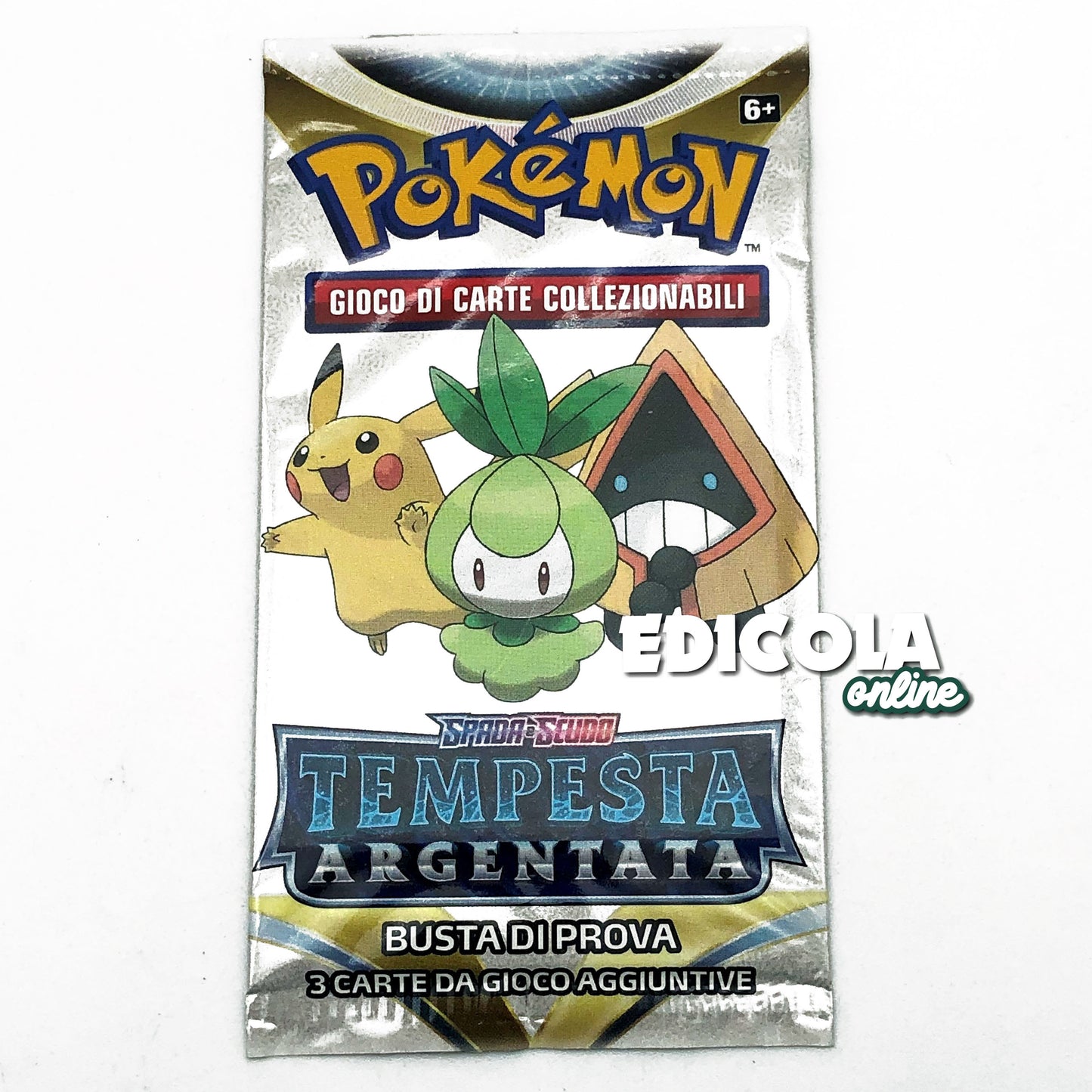 Bustine Pokémon ITA Sigillate - Busta di Prova - 3 Carte da Gioco Aggiuntive - Scegli la tua Espansione in Italiano