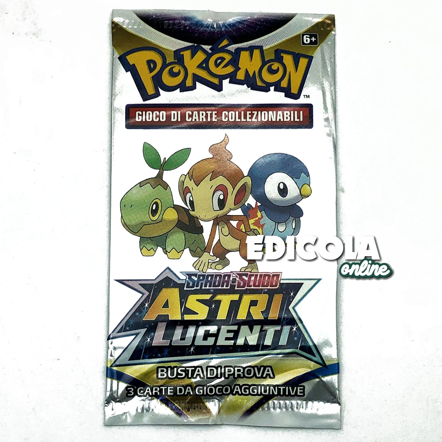 Bustine Pokémon ITA Sigillate - Busta di Prova - 3 Carte da Gioco Aggiuntive - Scegli la tua Espansione in Italiano