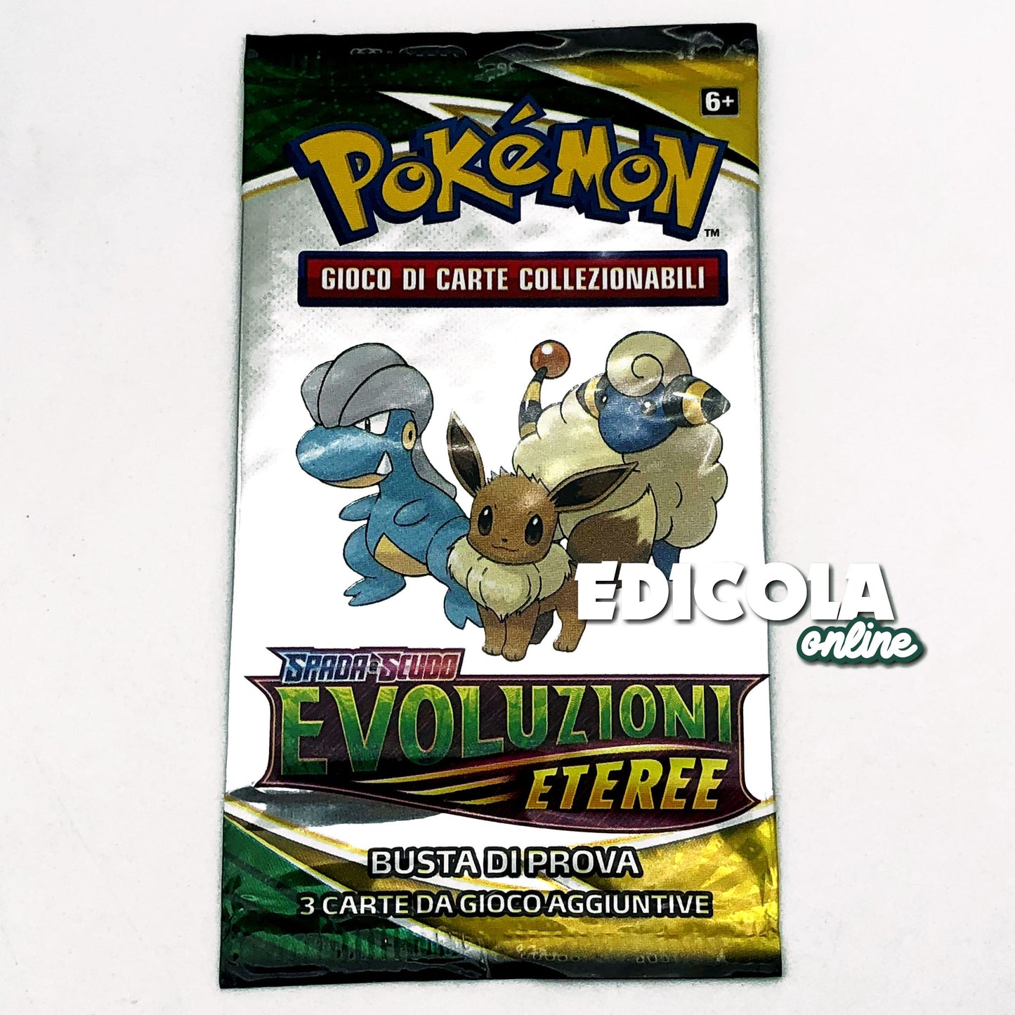 Bustine Pokémon ITA Sigillate - Busta di Prova - 3 Carte da Gioco Aggiuntive - Scegli la tua Espansione in Italiano