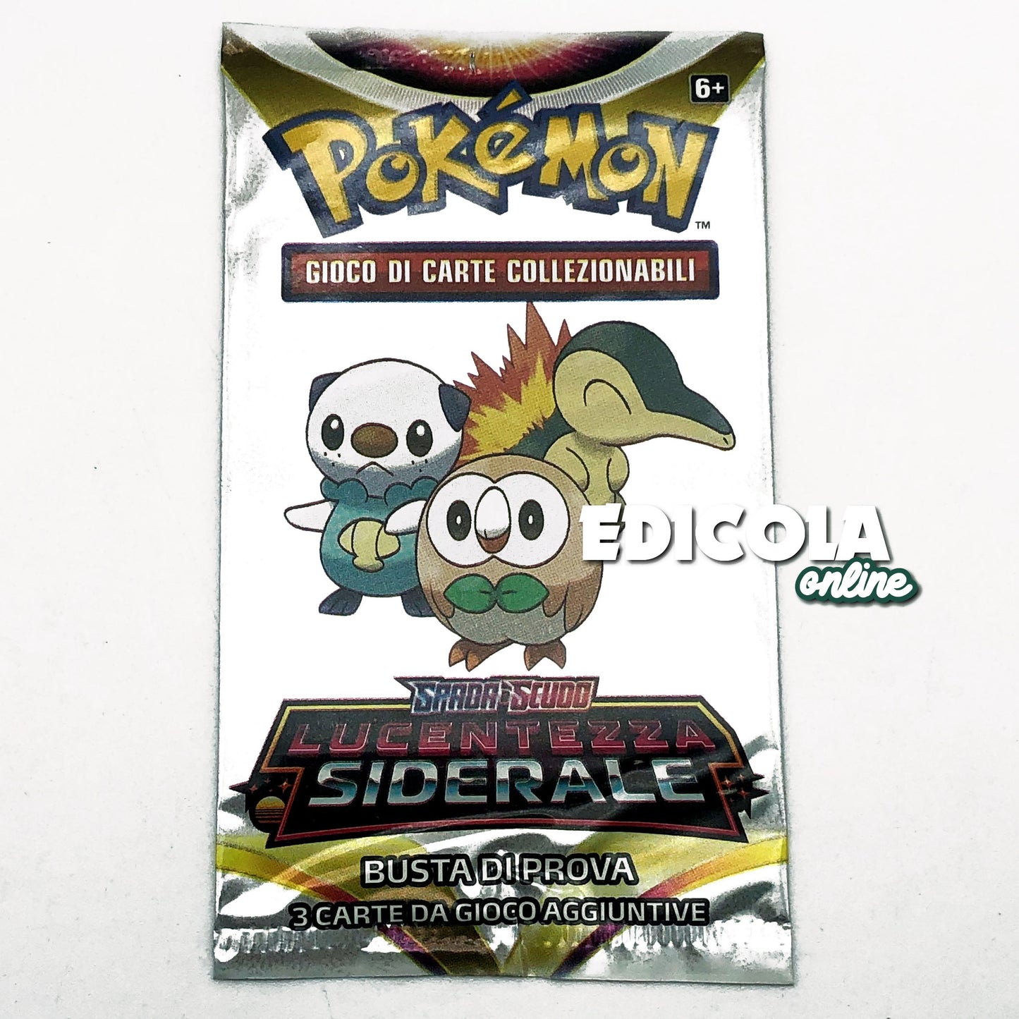 Bustine Pokémon ITA Sigillate - Busta di Prova - 3 Carte da Gioco Aggiuntive - Scegli la tua Espansione in Italiano