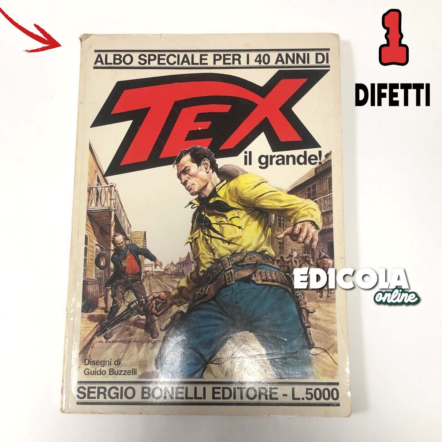 Fumetti ALBO SPECIALE Gigante TEX WILLER lotto Raro Texone Usati prima edizione